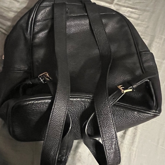 Michael Kors Abbey Leather Backpack Large Purse Tote - Picture 13 of 14